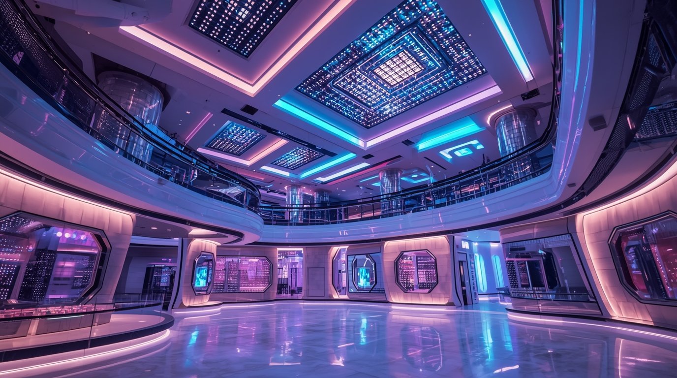 Fyxsmyx multilevel en LED-geïntegreerde plafonds