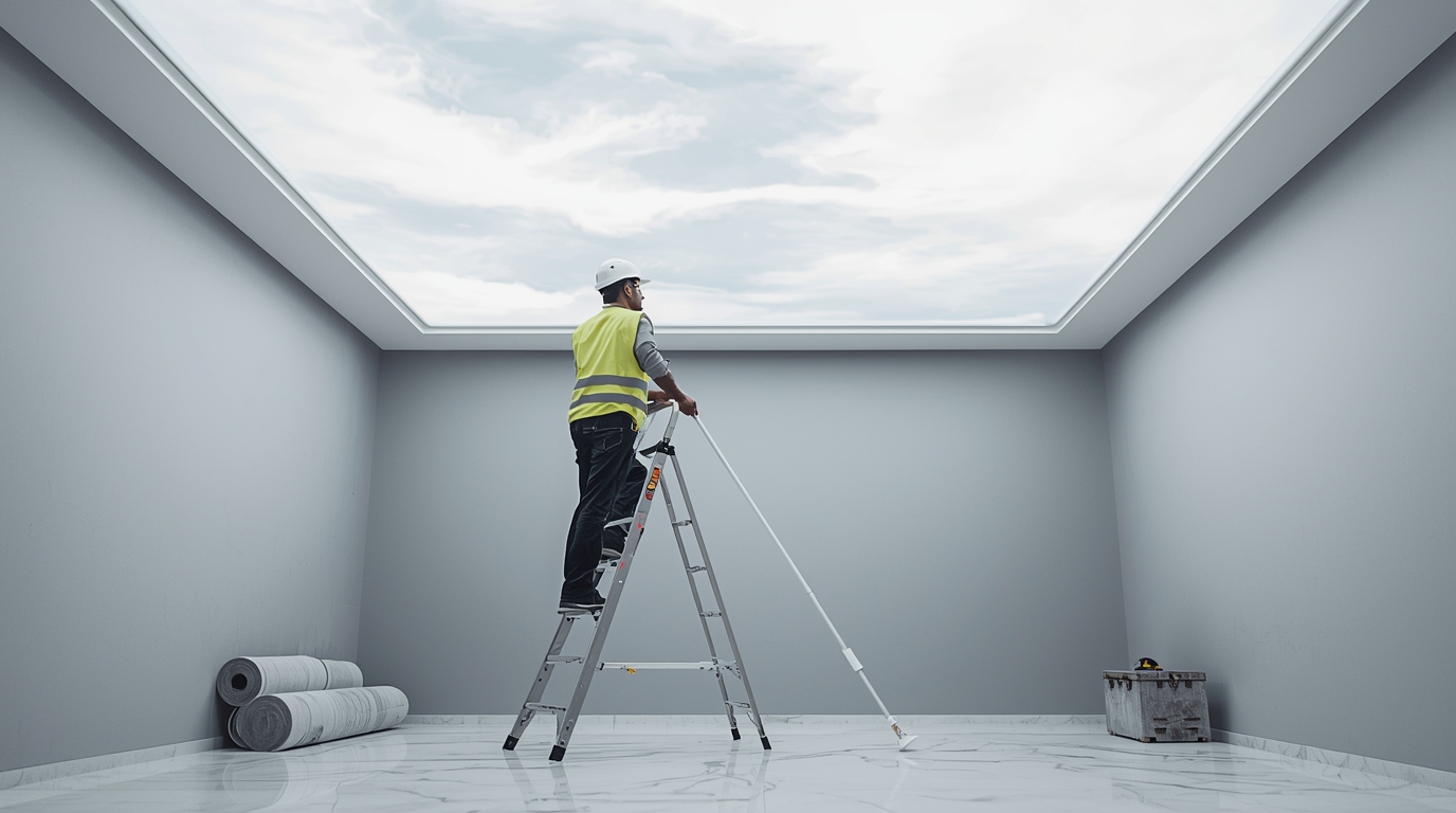 Fyxsmyx reparaties en onderhoud van stretch plafonds